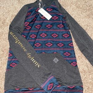 New simply southern Aztec hoodie
